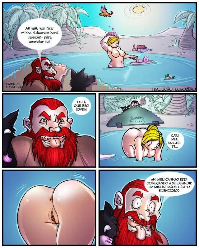 Sexo Explícito com Anão - Hentai Intenso em HQ Hot