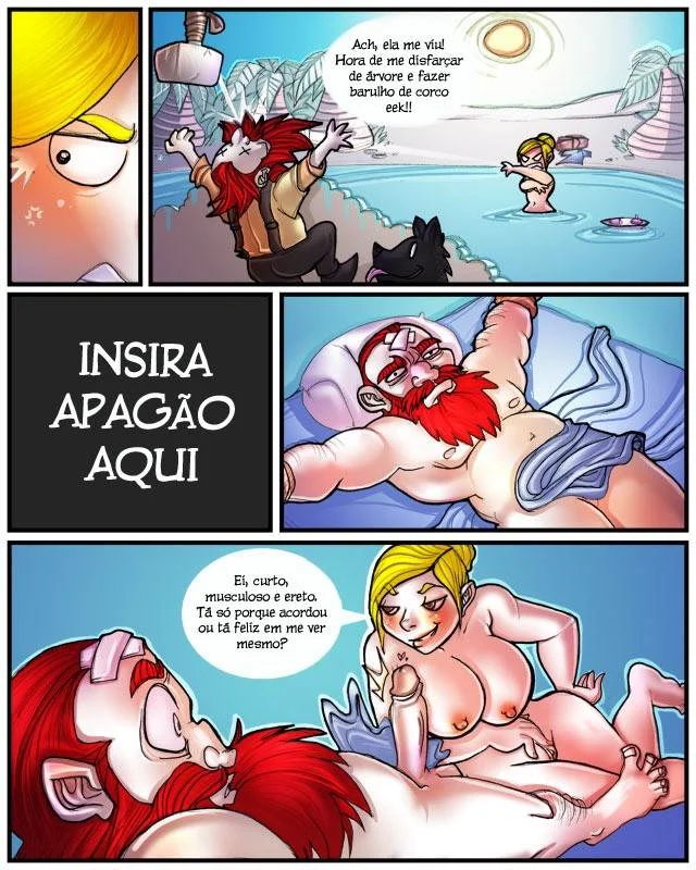 Sexo Explícito com Anão - Hentai Intenso em HQ Hot