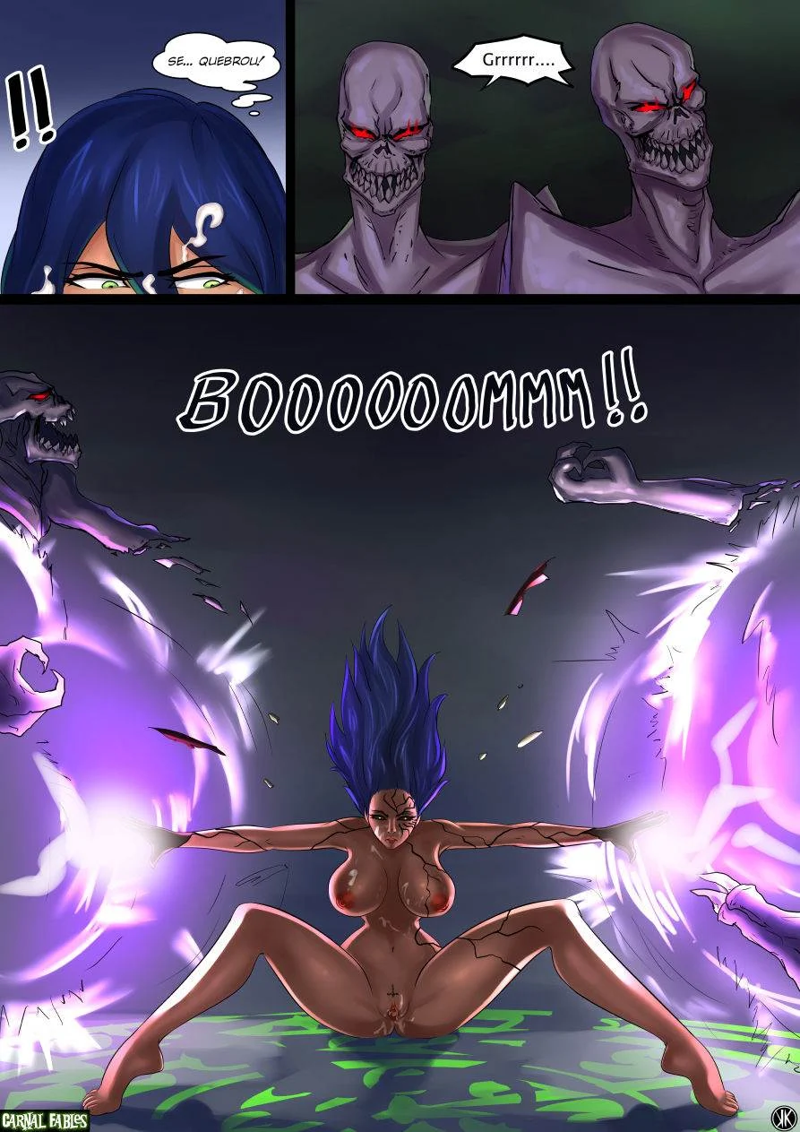 Aventuras Proibidas com Demônios Succubi em HQ Erótica Explícita