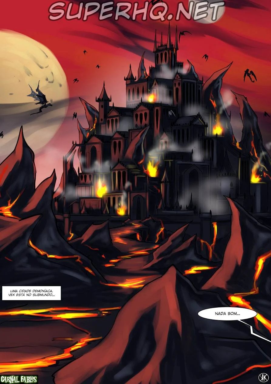 Aventuras Proibidas com Demônios Succubi em HQ Erótica Explícita
