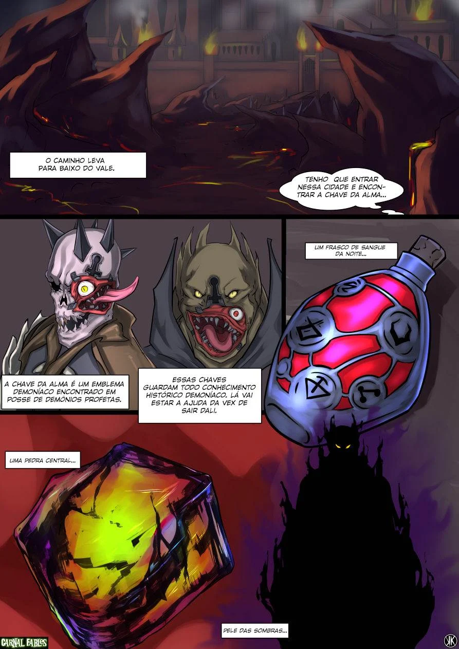 Aventuras Proibidas com Demônios Succubi em HQ Erótica Explícita