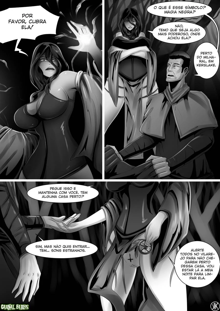 Aventuras Proibidas com Demônios Succubi em HQ Erótica Explícita
