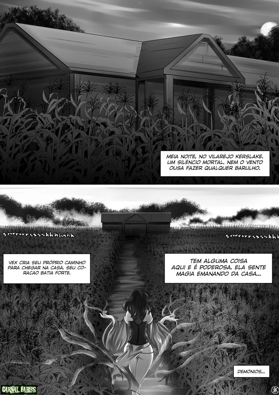 Aventuras Proibidas com Demônios Succubi em HQ Erótica Explícita