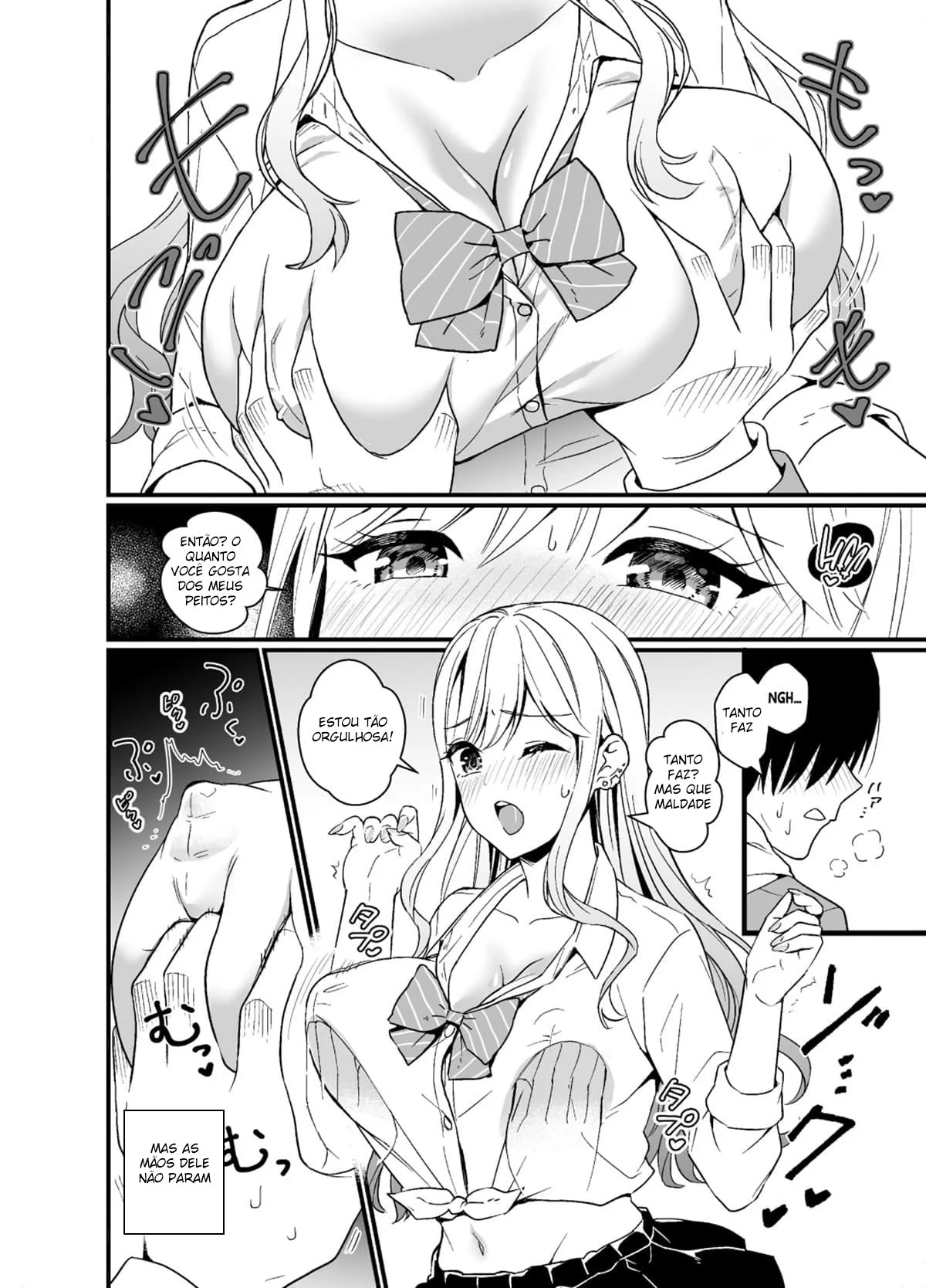 Sexo Explícito com Duas Foderosas Gostosas do Ensino Médio - Hentai em HQ