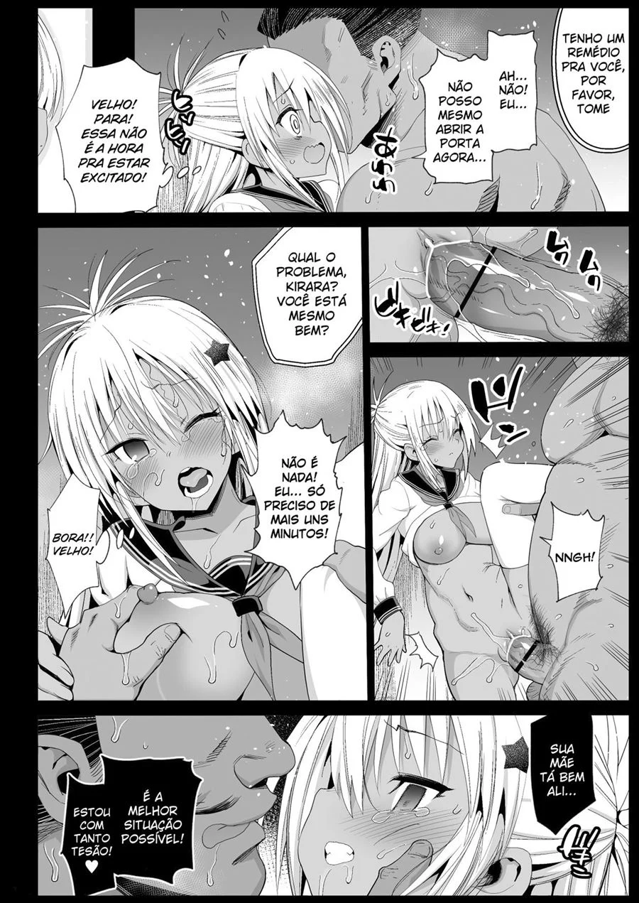 Abuso Sexual Explícito - Quadrinhos Eróticos +18 com Cenas Intensas