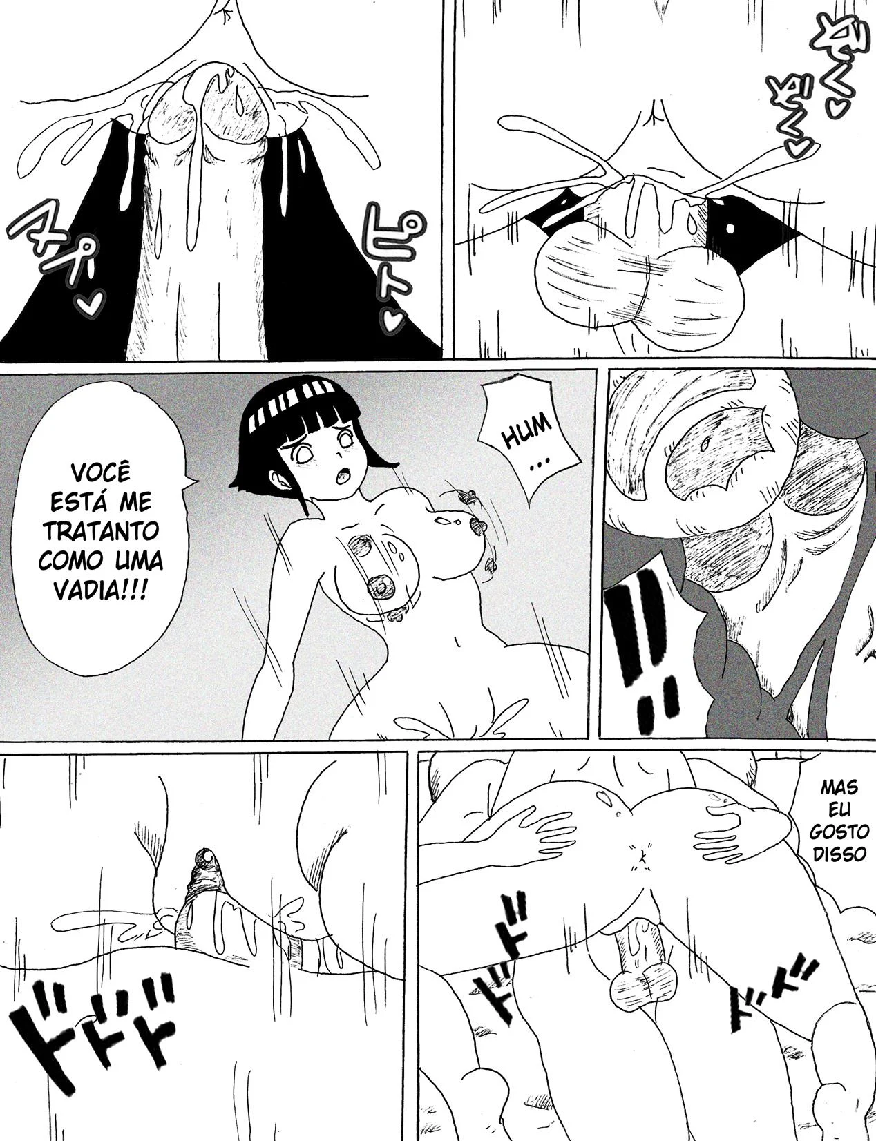Hentai Explícito da Família Hyuga em Ato Proibido