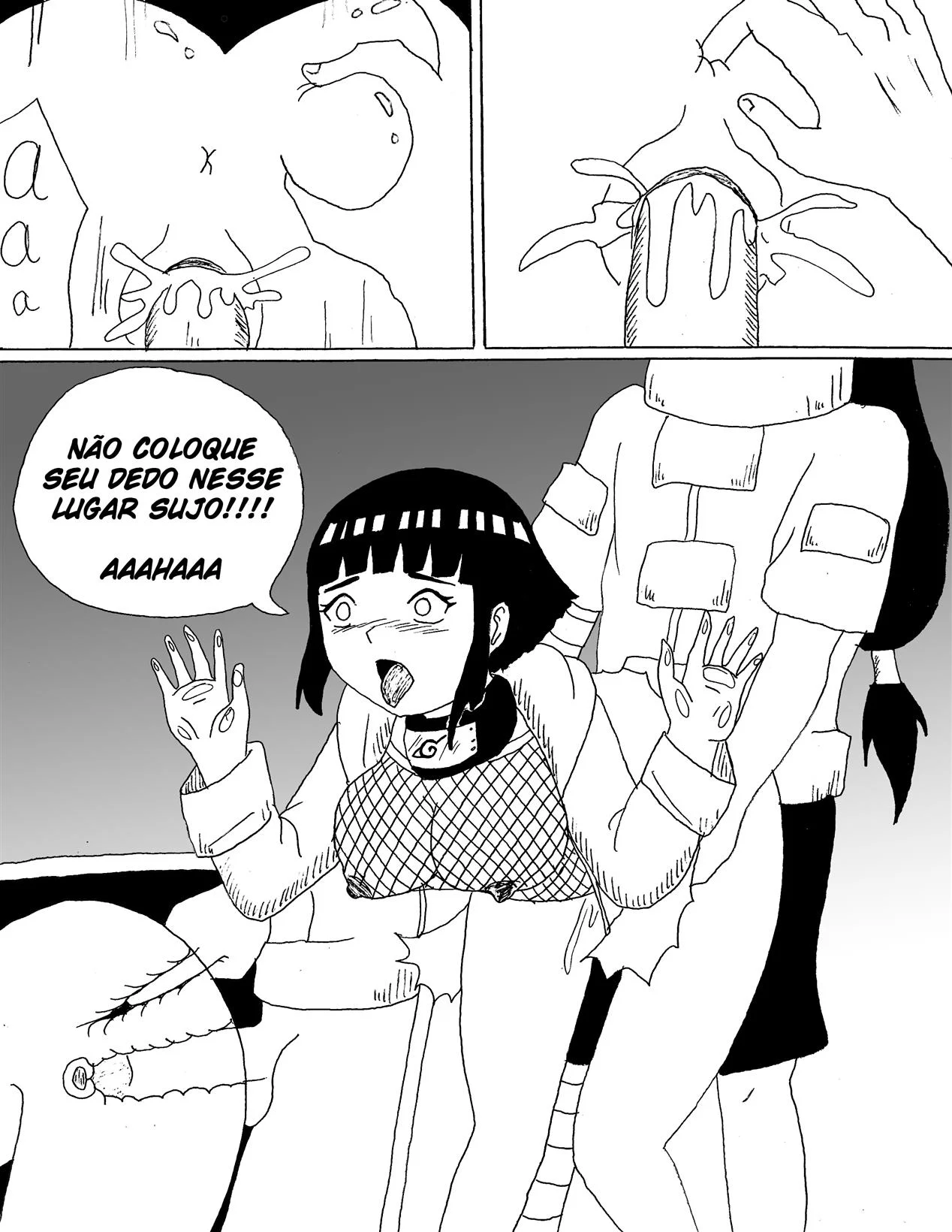Hentai Explícito da Família Hyuga em Ato Proibido