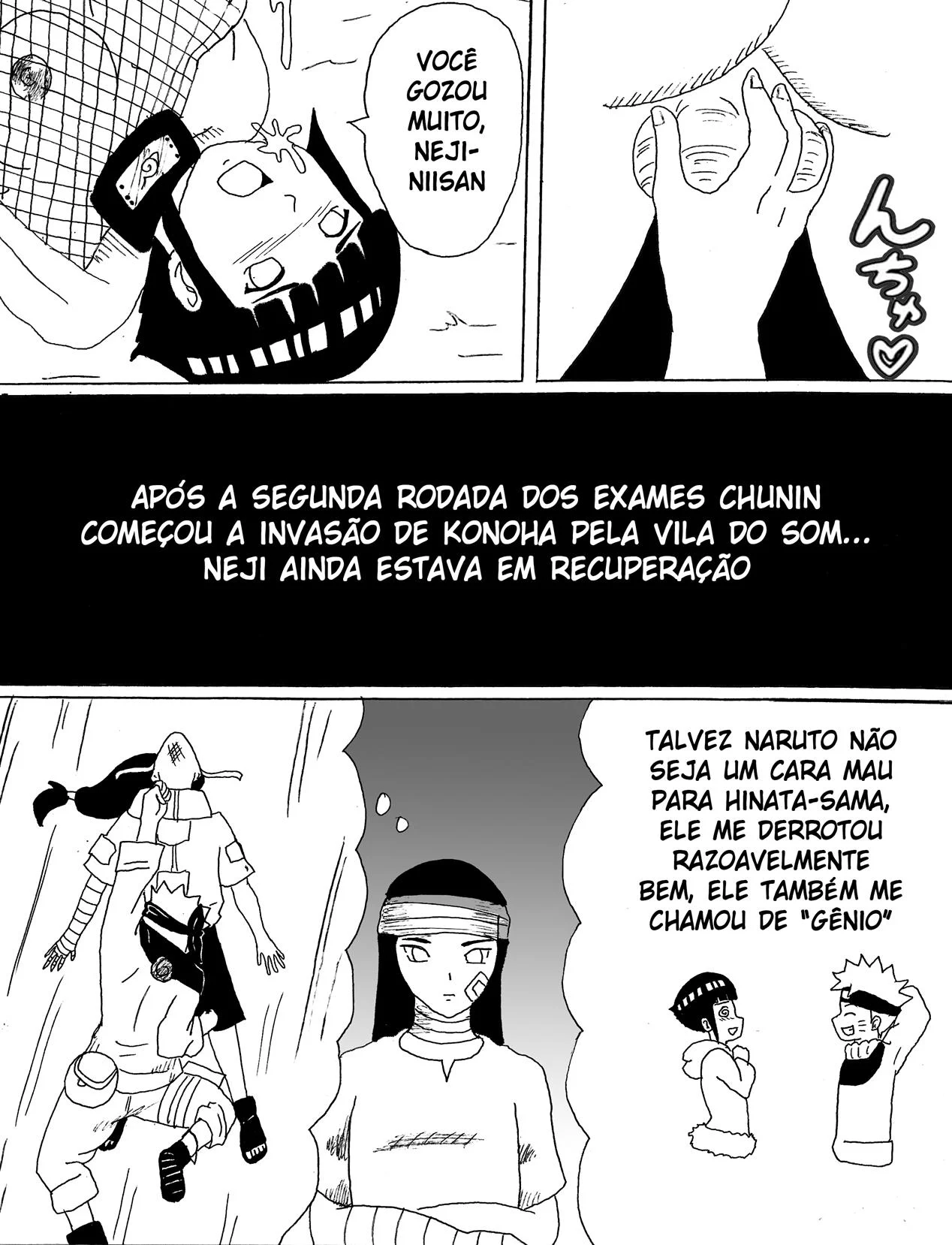 Hentai Explícito da Família Hyuga em Ato Proibido