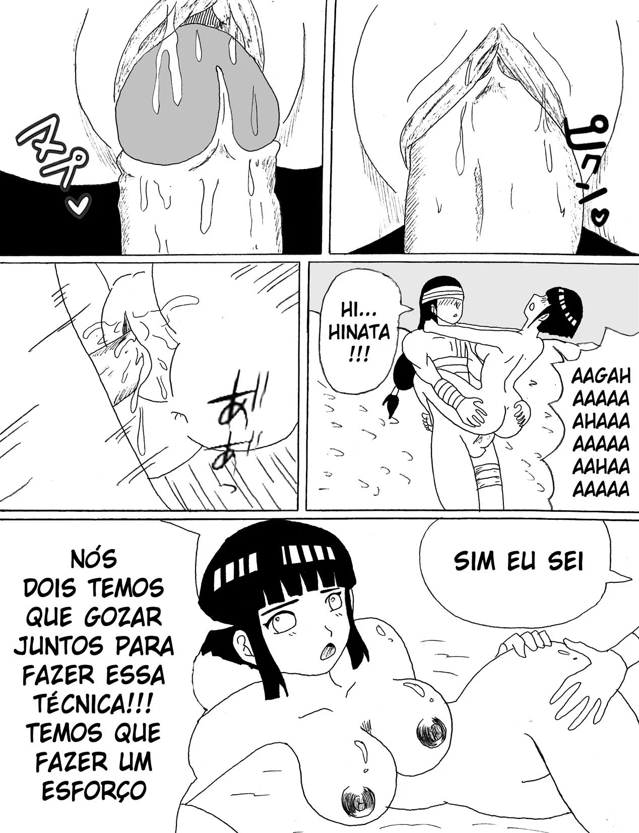 Hentai Explícito da Família Hyuga em Ato Proibido