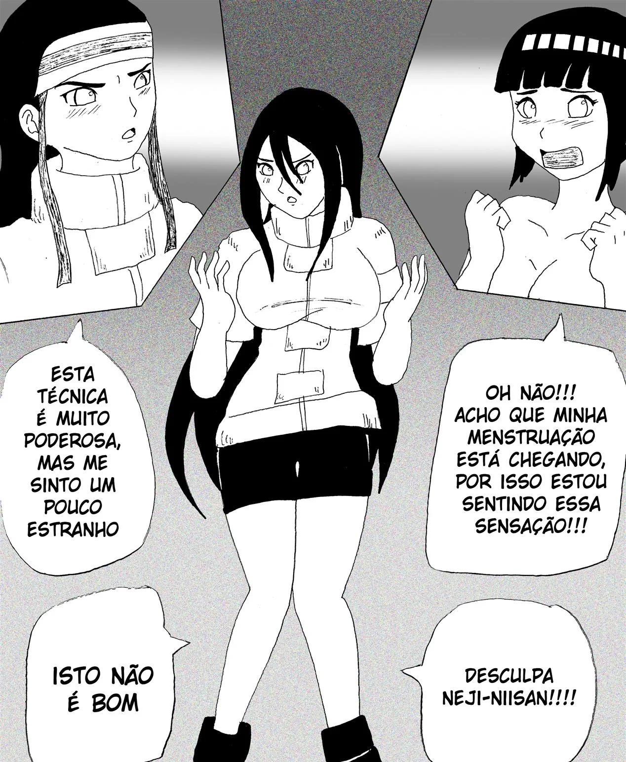 Hentai Explícito da Família Hyuga em Ato Proibido