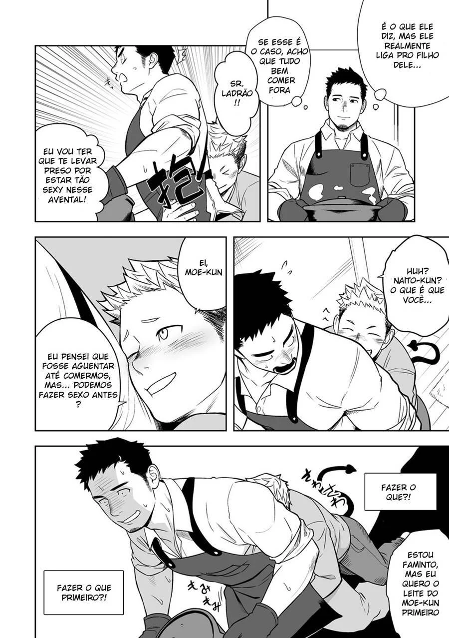 Hentai Gay Explícito no Quarto: HQ Erótica Masculina com Sexo Intenso