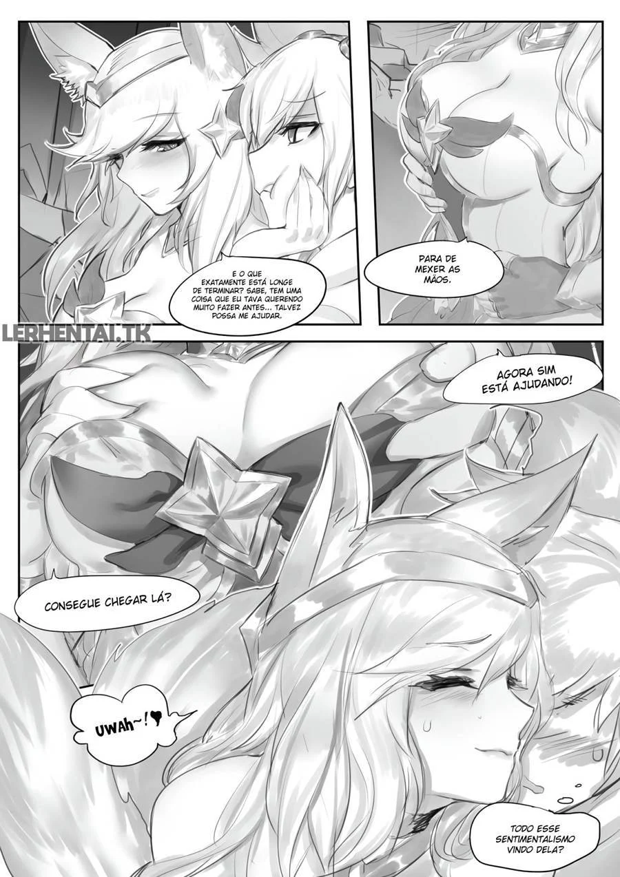 Aguardas Estelares: HQ Erótica Explícita em Cenas Quentes do Universo de League of Legends