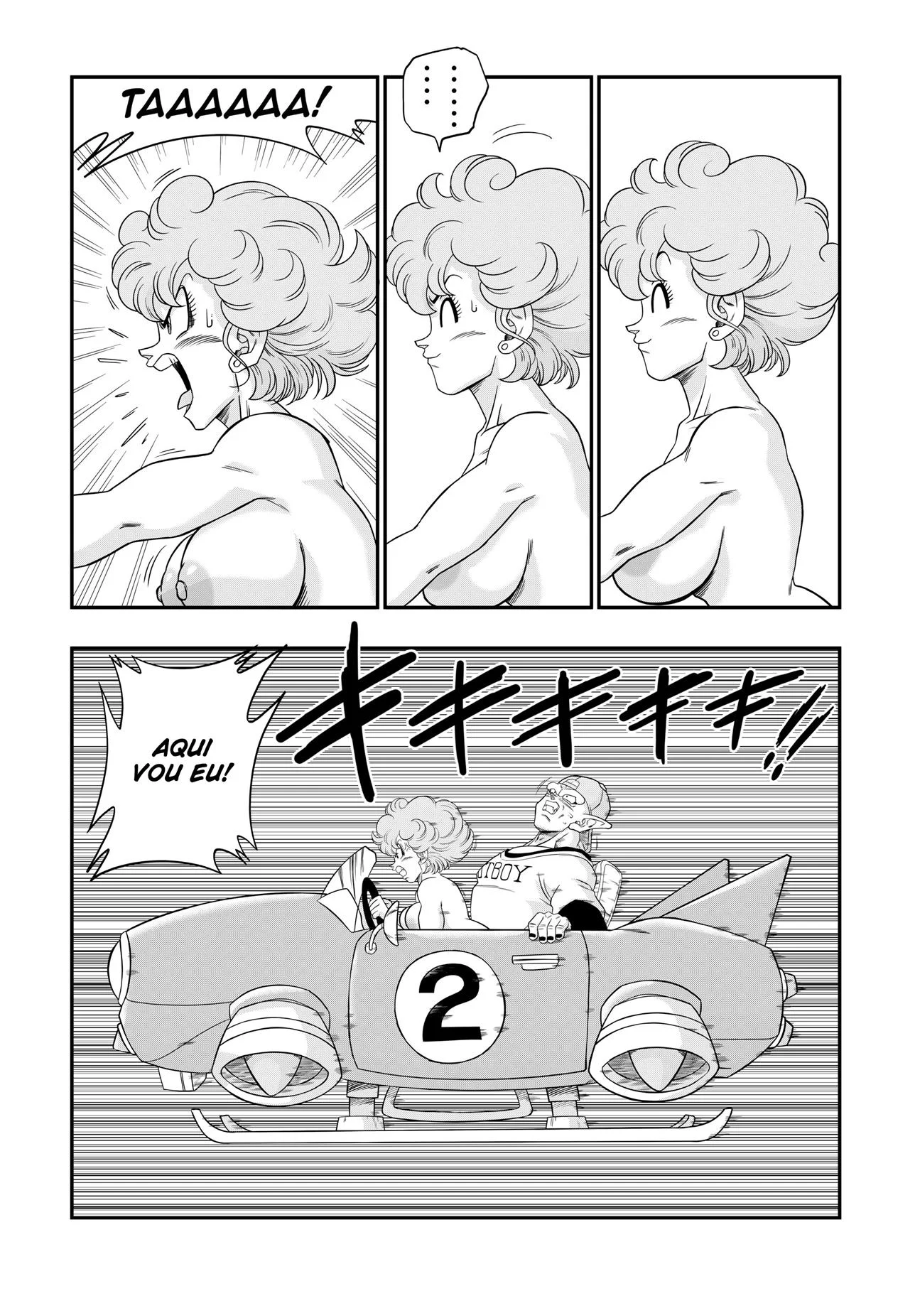 Aula Prática Erótica com a Mestra Bulma: Treino Íntimo em Dobradinha Picante