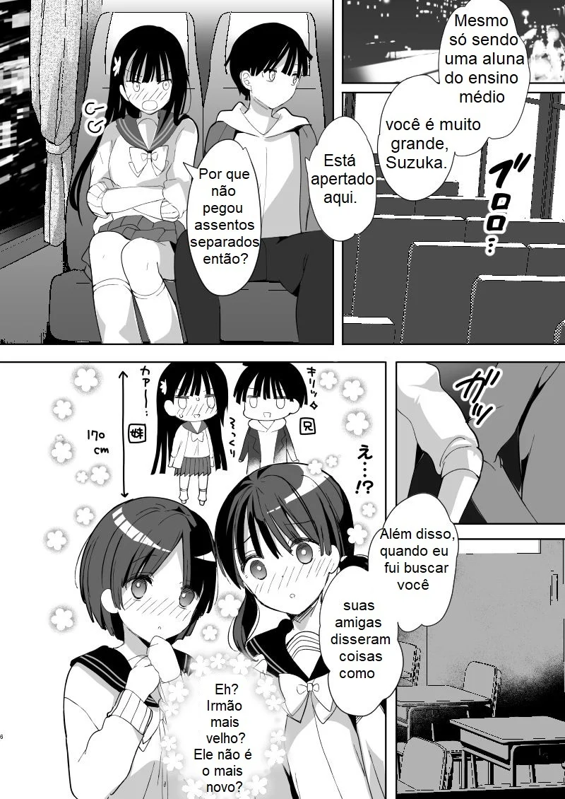 O Incesto Explícito da Irmã no Ônibus: Hentai Premium