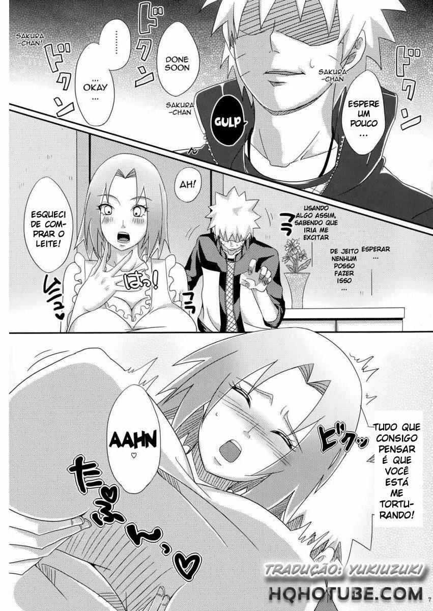 Naruto fode Sakura com vontade - Hentai explícito em HQ