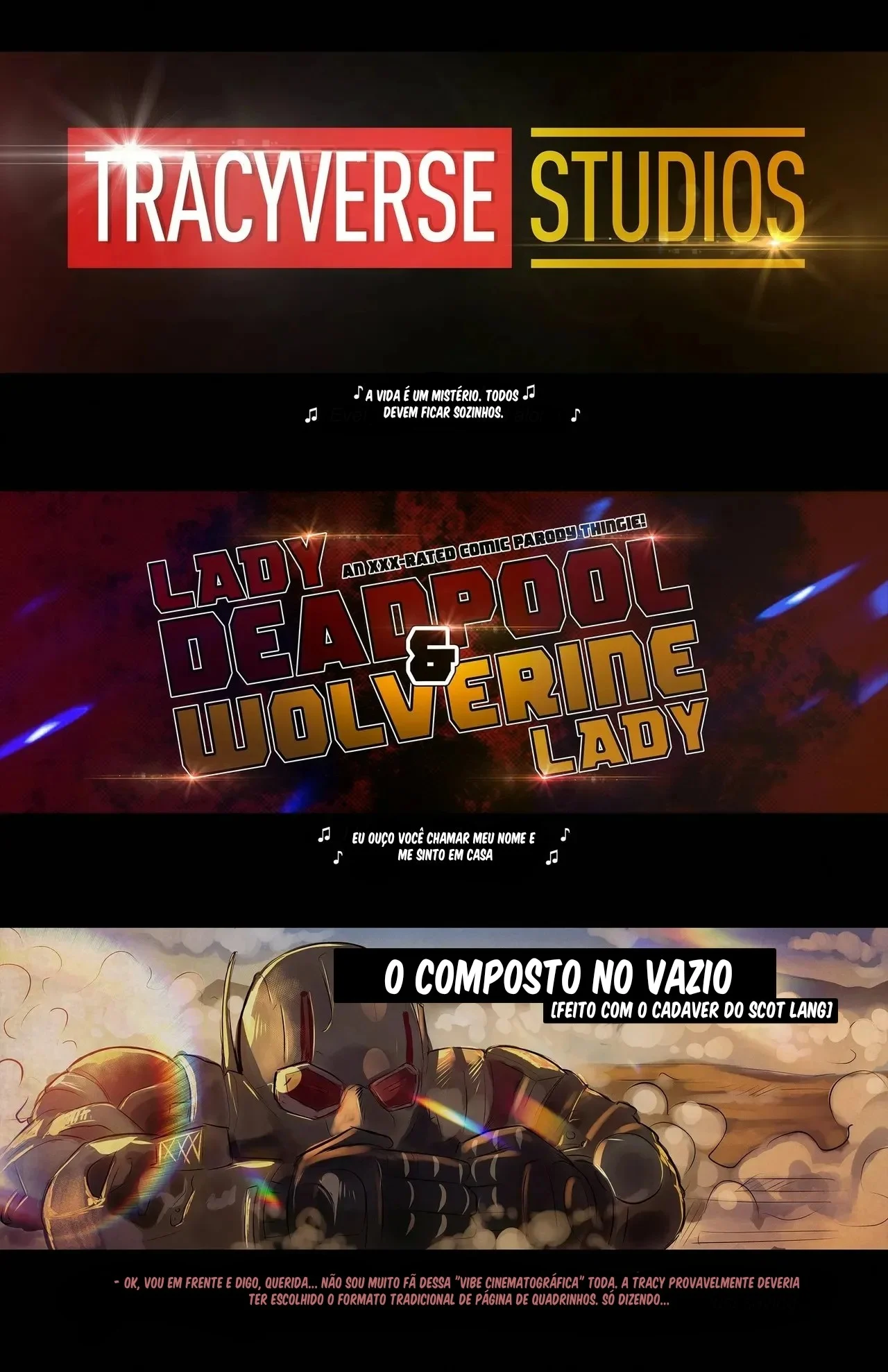 Voyeur de Lady Deadpool e Wolverine: Sexo Explícito nos Quadrinhos