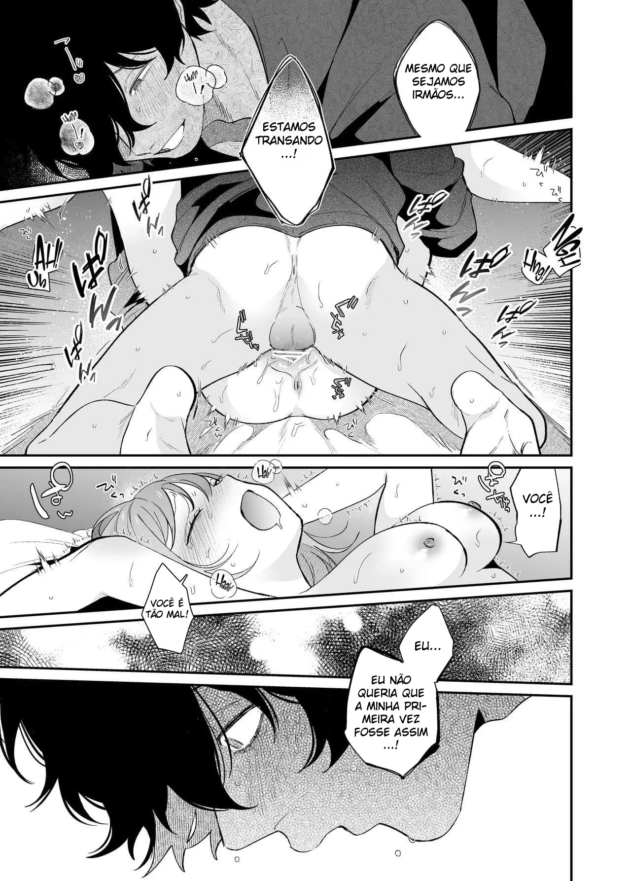 Sexo Sonâmbulo com Meu Irmão Depravado - Fetiche Explícito e Tabu