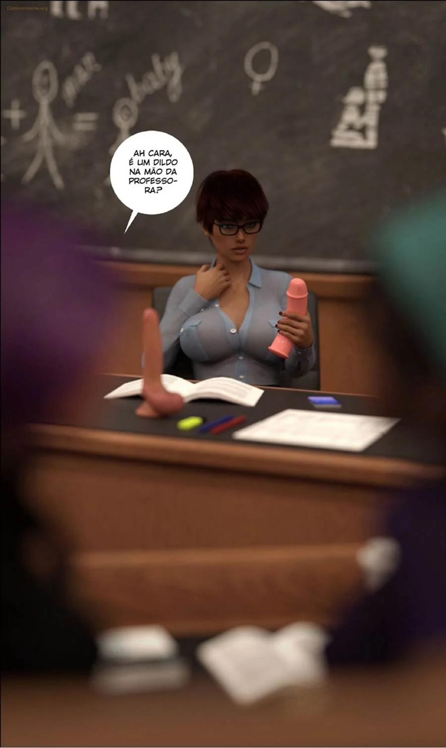 Aula Particular de Sexo: Aulas Explícitas em 3D que Vão te Deixar de Pau Duro