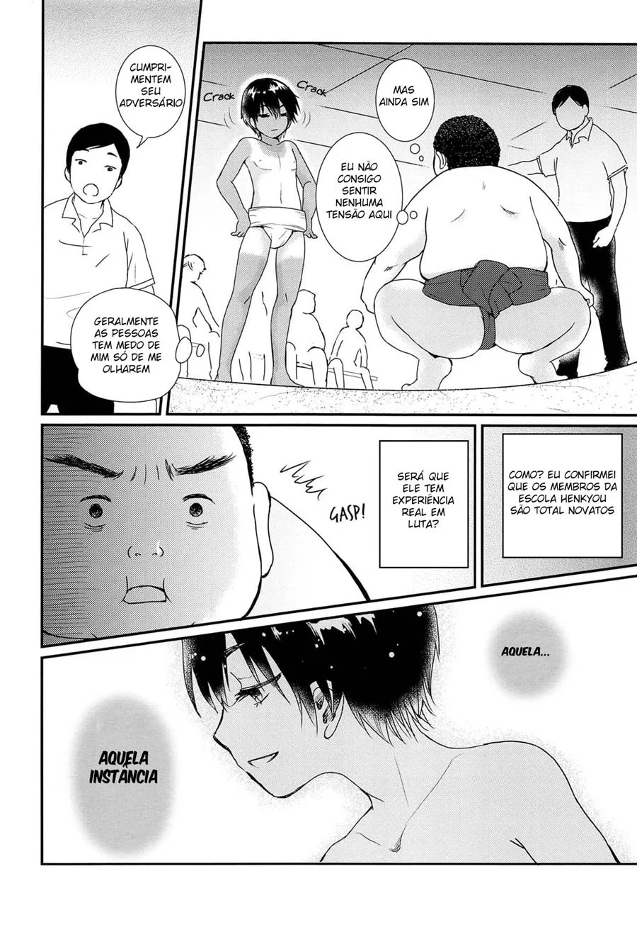 Machucando o Virei: Yaoi Explicitamente Quente entre Lutas de Sumô Sensuais