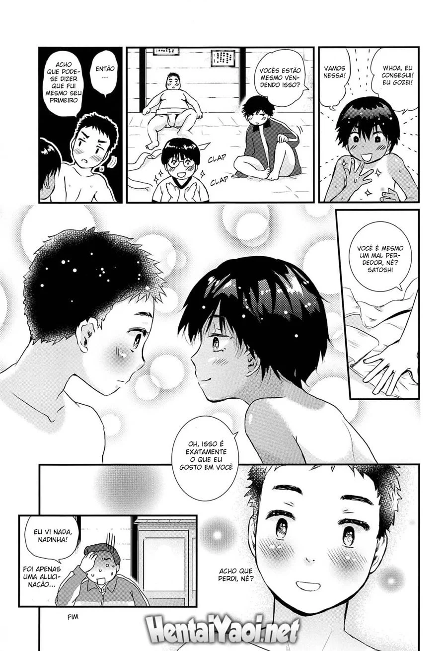 Machucando o Virei: Yaoi Explicitamente Quente entre Lutas de Sumô Sensuais