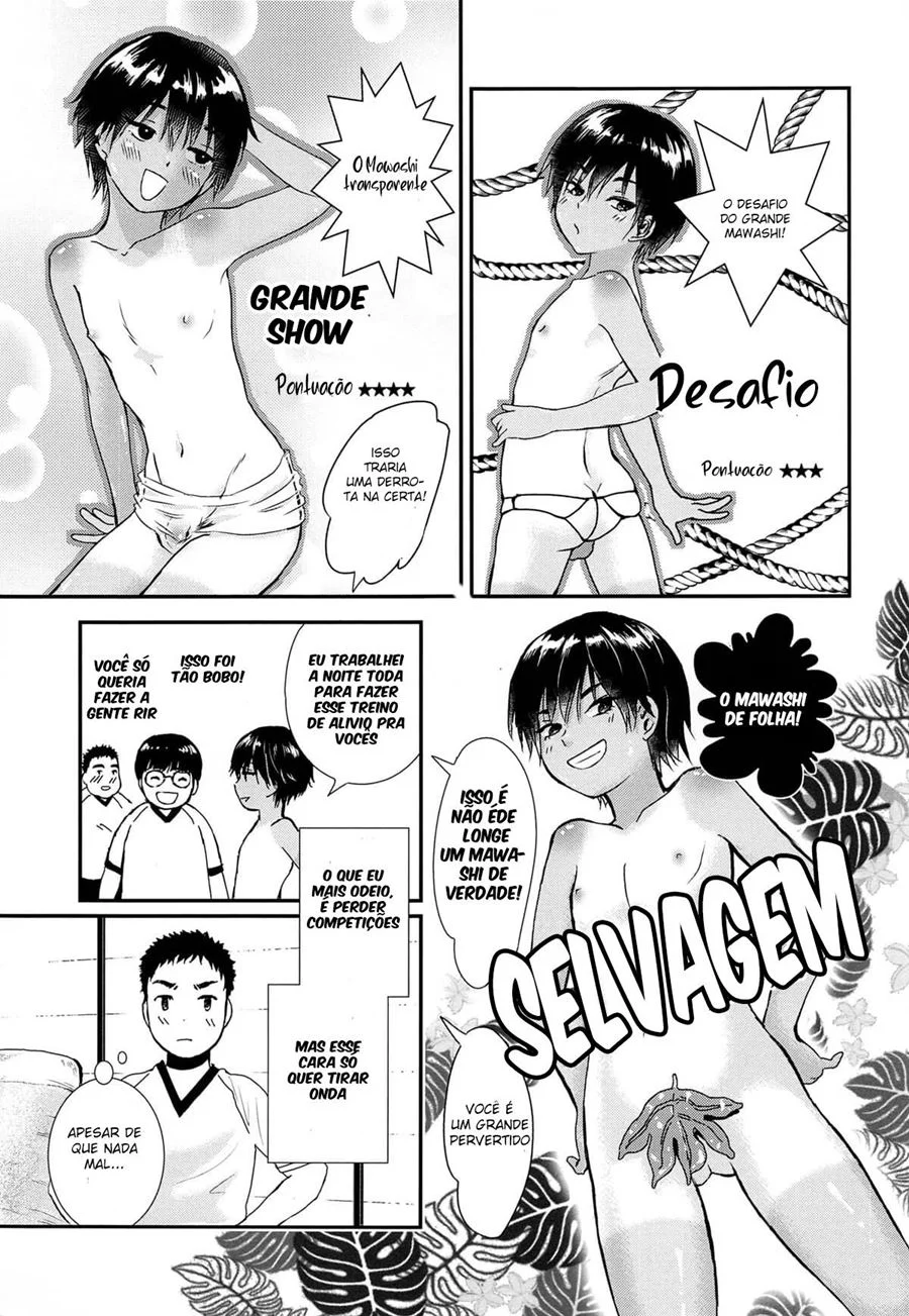 Machucando o Virei: Yaoi Explicitamente Quente entre Lutas de Sumô Sensuais