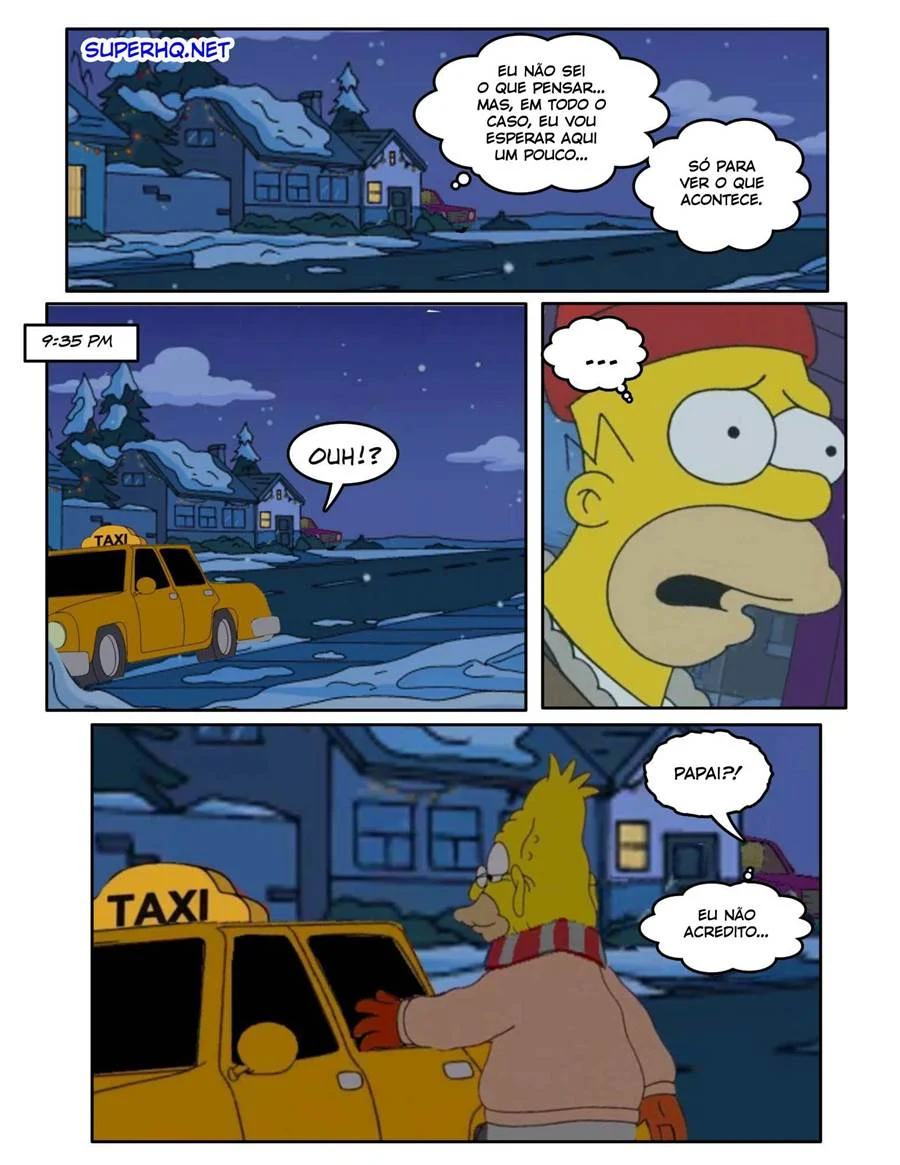 Sexo Explícito dos Simpsons: Natal Quente com Cenas Picantes em HQ