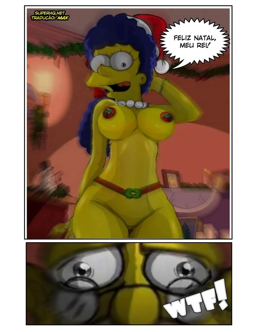 Sexo Explícito dos Simpsons: Natal Quente com Cenas Picantes em HQ