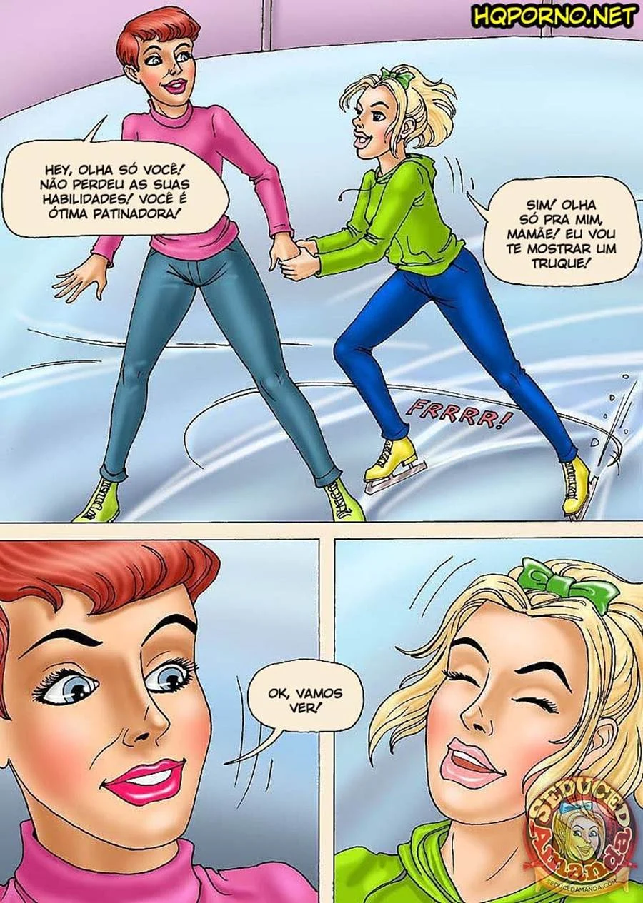 Skate Sexual: Mãe Lambe a Buceta da Filha nos Quadrinhos Eróticos Skate Sexual: Mãe Lambe a Buceta da Filha nos Quadrinhos Eróticos