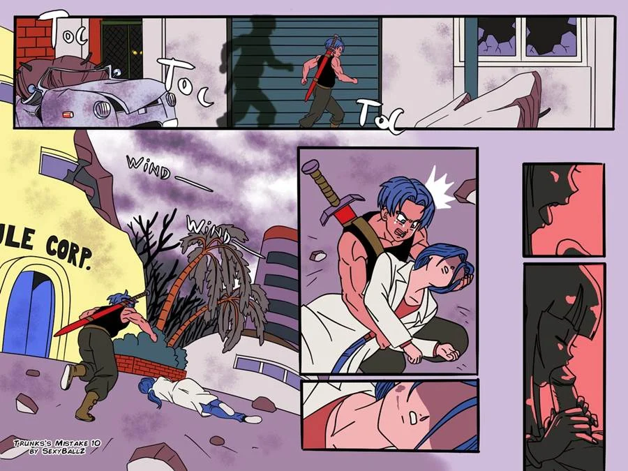 Amante Forçada de Trunks: Foda Brutal no Mundo das Nêmesis