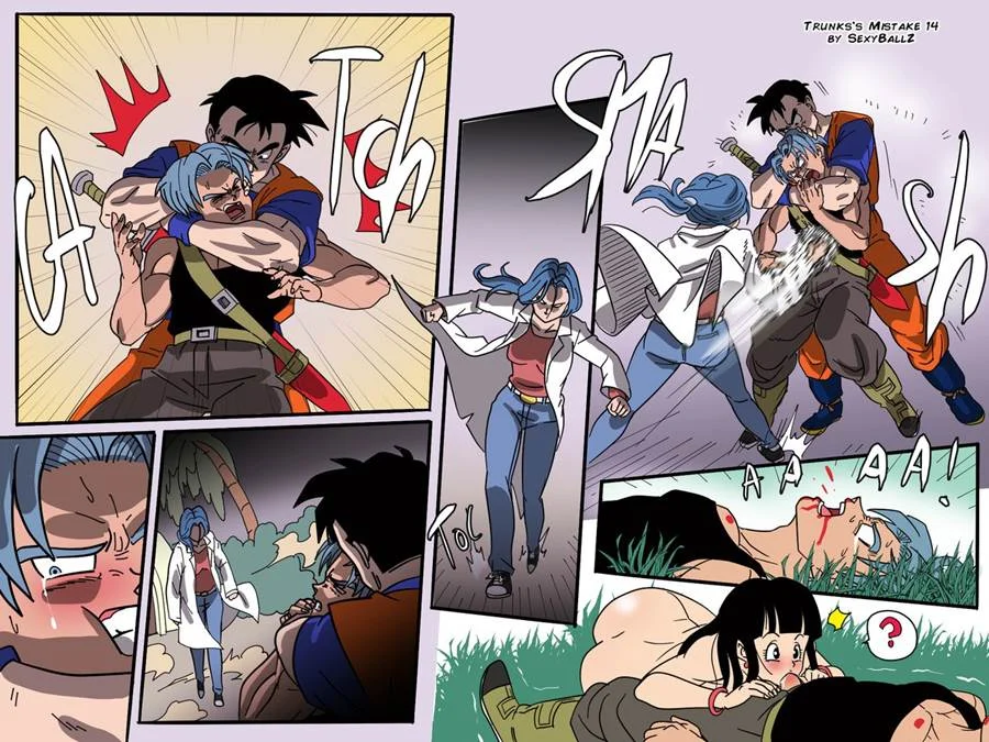Amante Forçada de Trunks: Foda Brutal no Mundo das Nêmesis