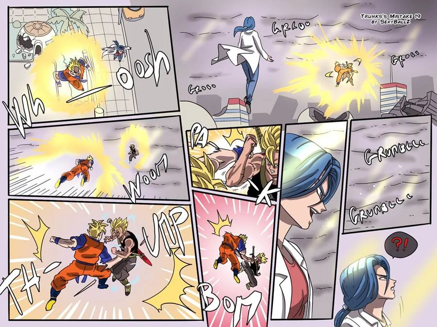 Amante Forçada de Trunks: Foda Brutal no Mundo das Nêmesis