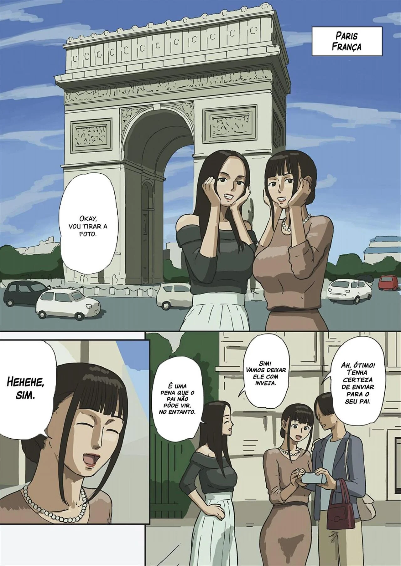 Sua Mãe Gemendo de Prazer: Esposa Compartilhada no Quarto ao Lado - Hentai Incesto Explicito