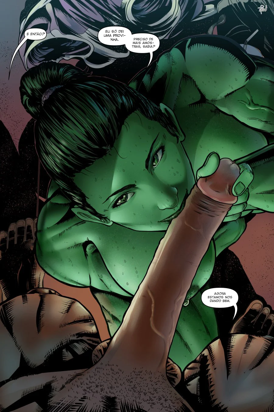 She-Hulk: Foda Violenta com Superforça nas Páginas Explícitas