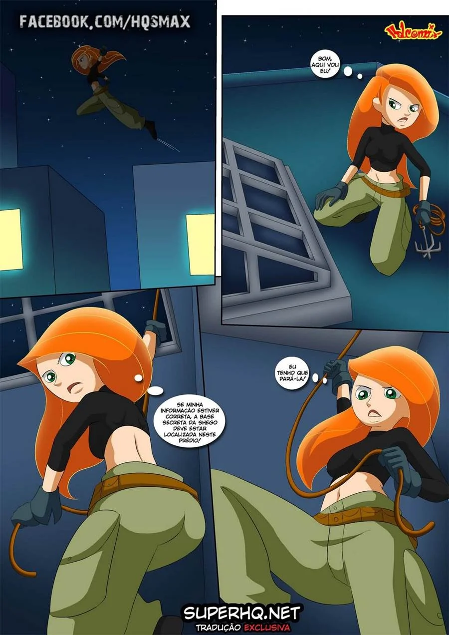 Escravo Sexual da Shego em HQ Pornô Explícito