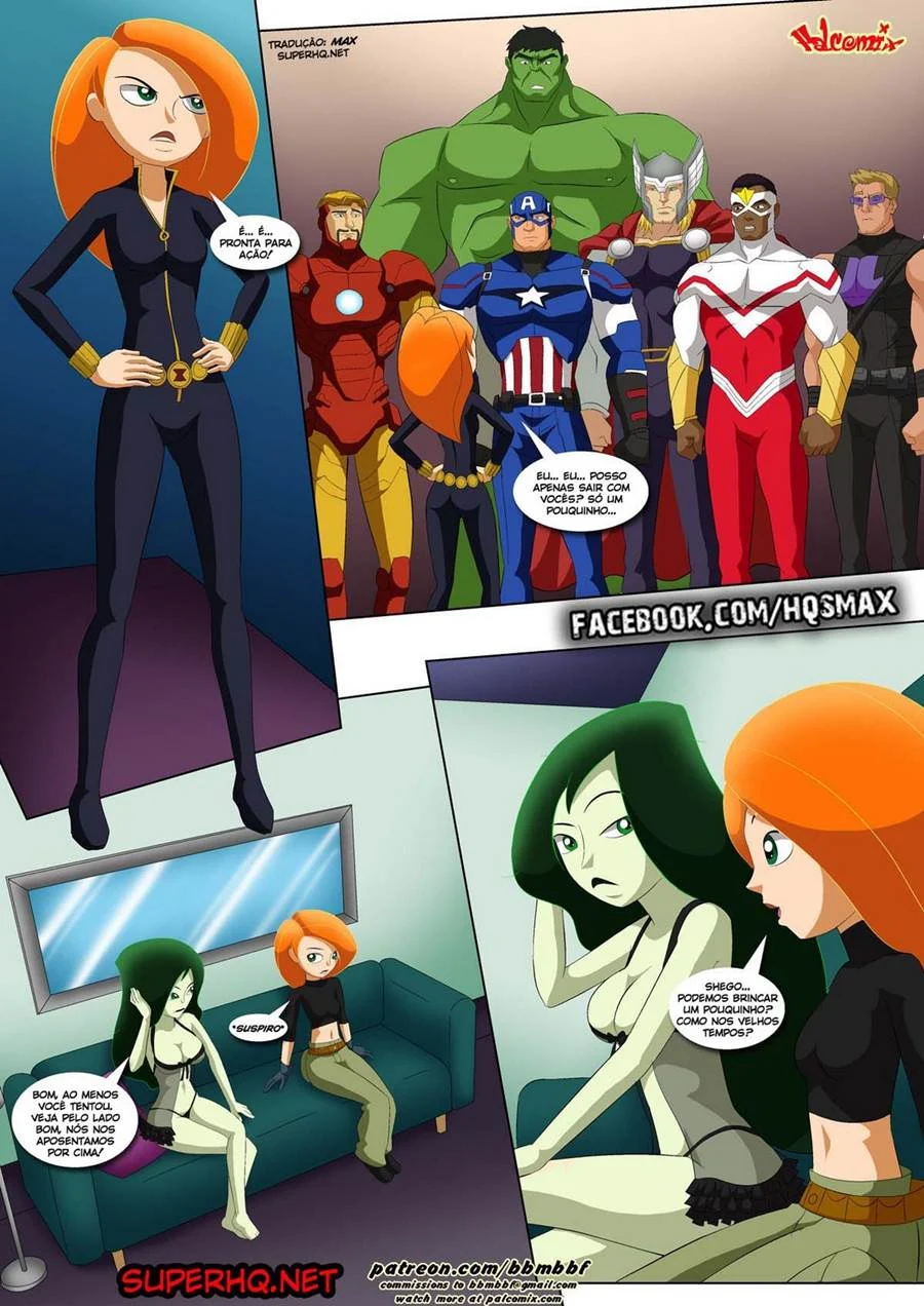 Escravo Sexual da Shego em HQ Pornô Explícito