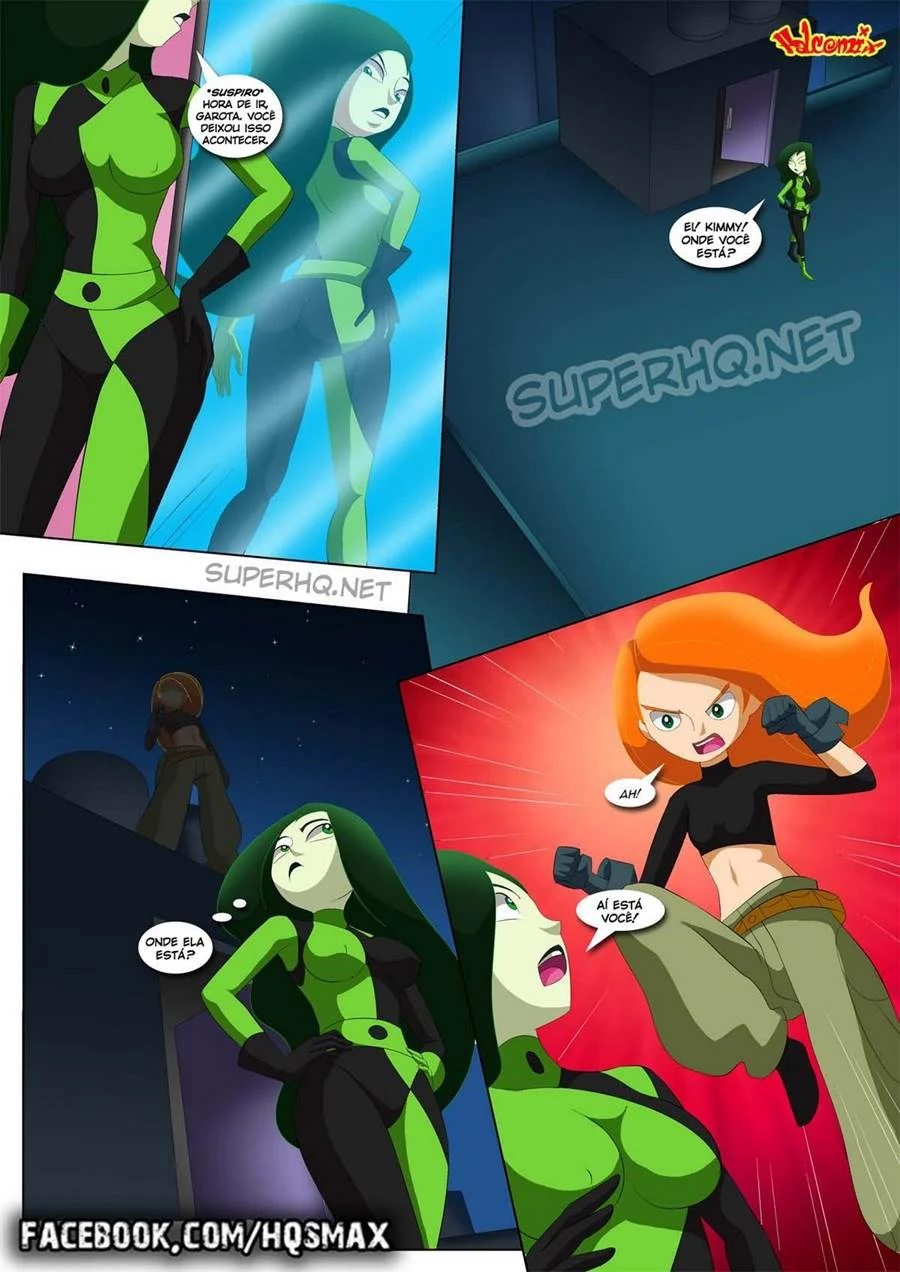 Escravo Sexual da Shego em HQ Pornô Explícito