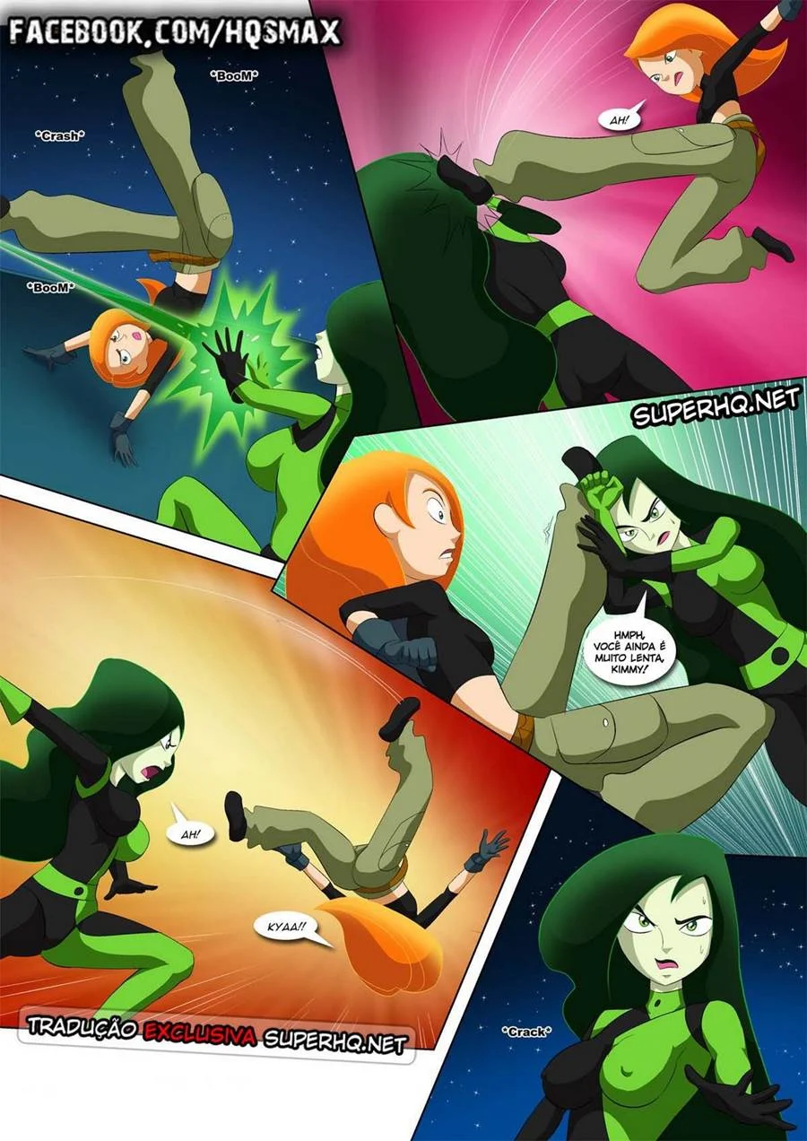 Escravo Sexual da Shego em HQ Pornô Explícito