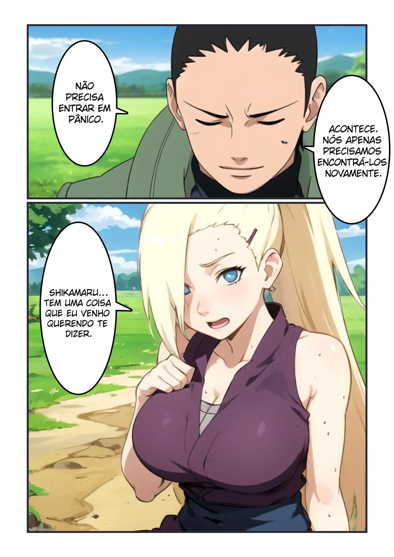 Shikamaru Atormentando Ino com Sexo Explícito em HQ Adulta de Naruto Shikamaru Atormentando Ino com Sexo Explícito em HQ Adulta de Naruto