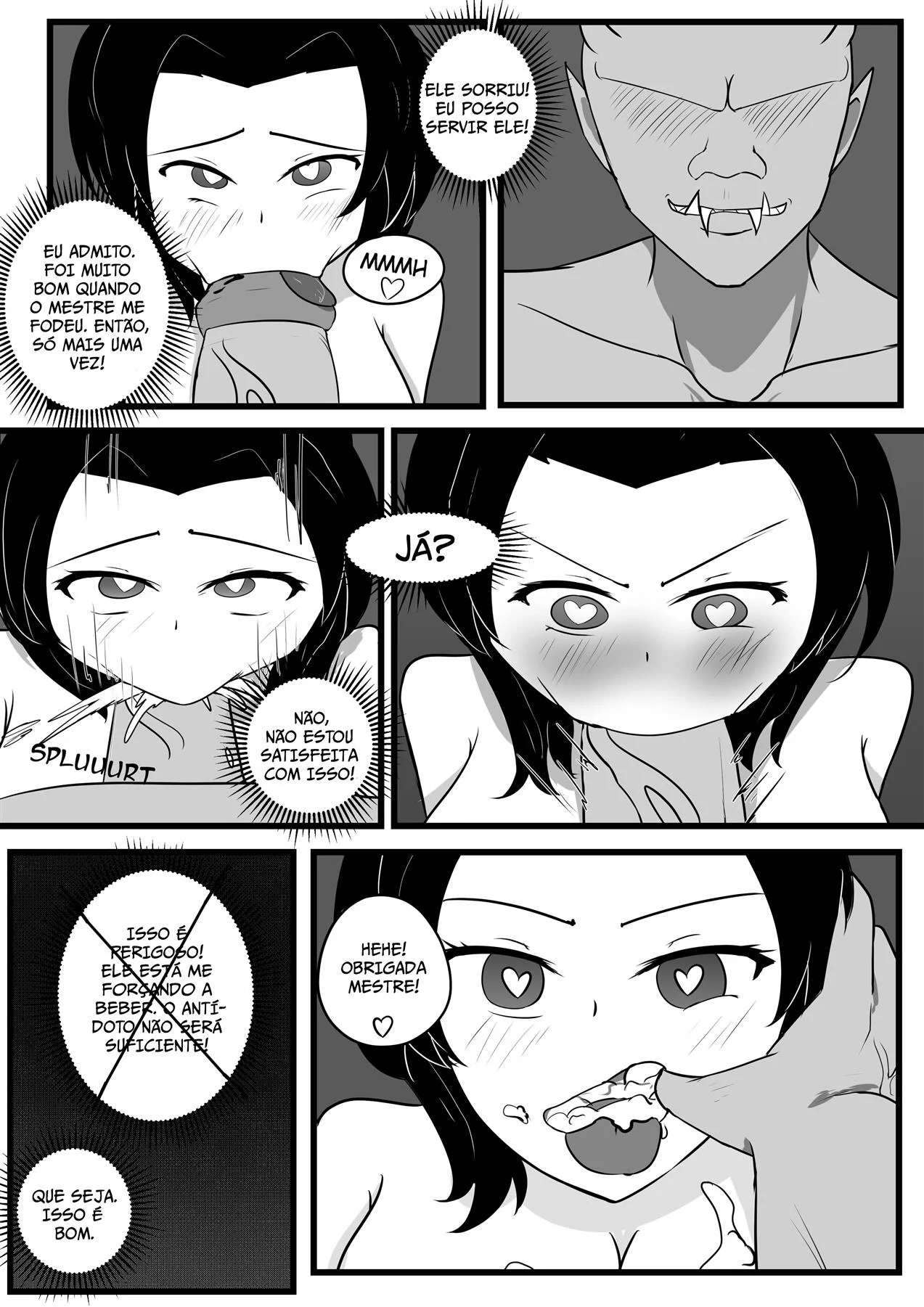 Fodendo a Demônia Safada - Hentai Explícito em HQ Fodendo a Demônia Safada - Hentai Explícito em HQ