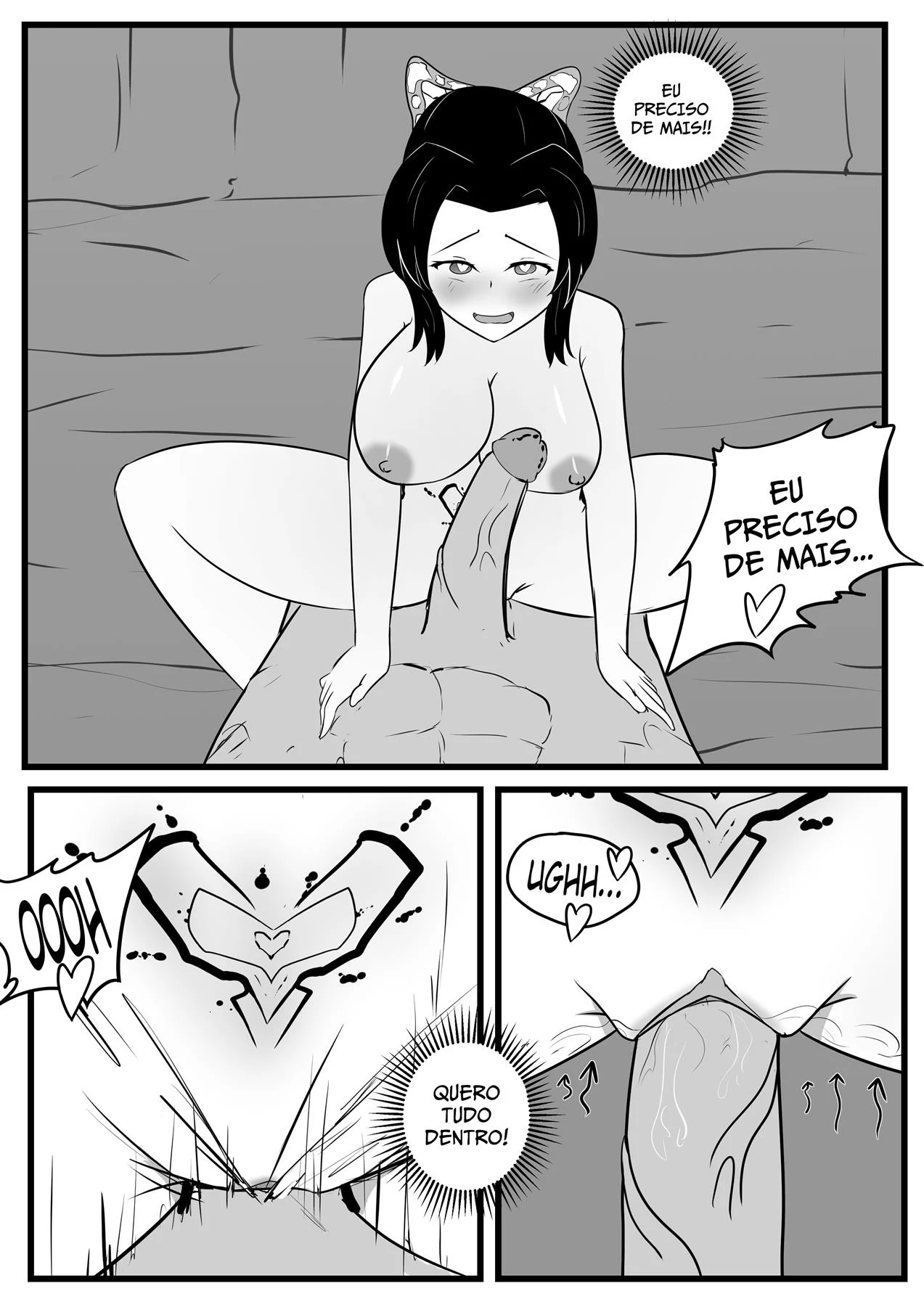 Fodendo a Demônia Safada - Hentai Explícito em HQ Fodendo a Demônia Safada - Hentai Explícito em HQ