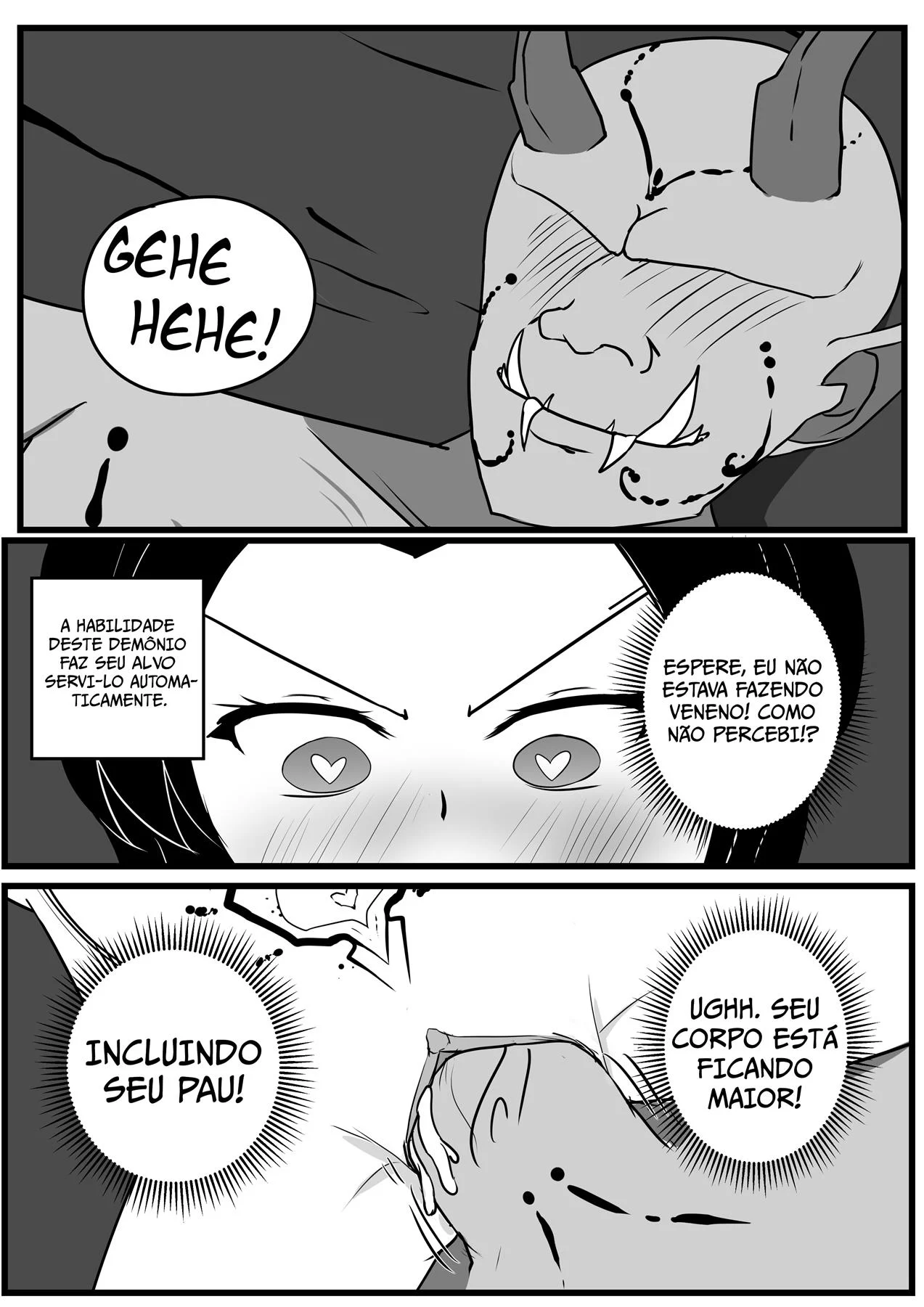 Fodendo a Demônia Safada - Hentai Explícito em HQ Fodendo a Demônia Safada - Hentai Explícito em HQ