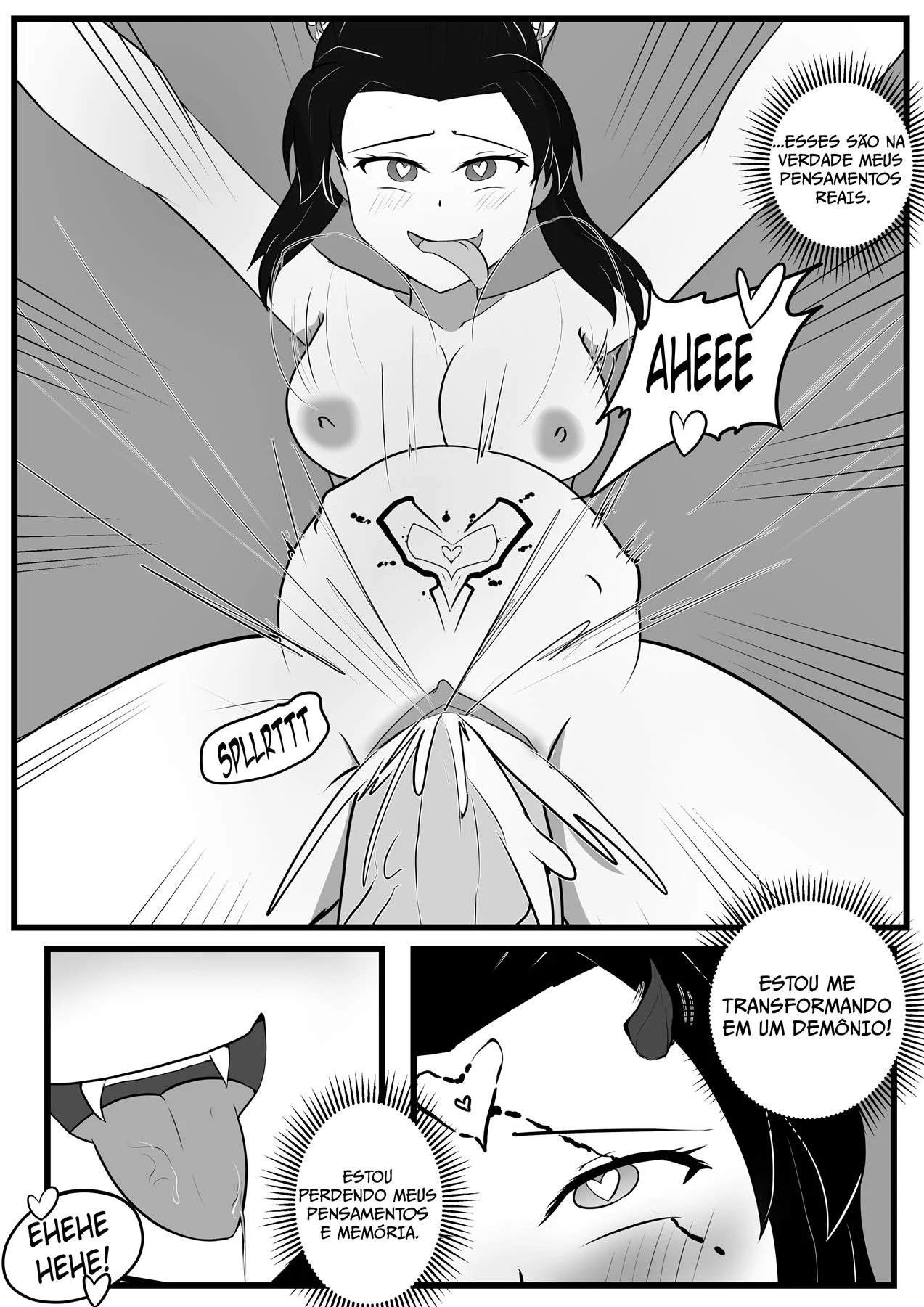 Fodendo a Demônia Safada - Hentai Explícito em HQ Fodendo a Demônia Safada - Hentai Explícito em HQ