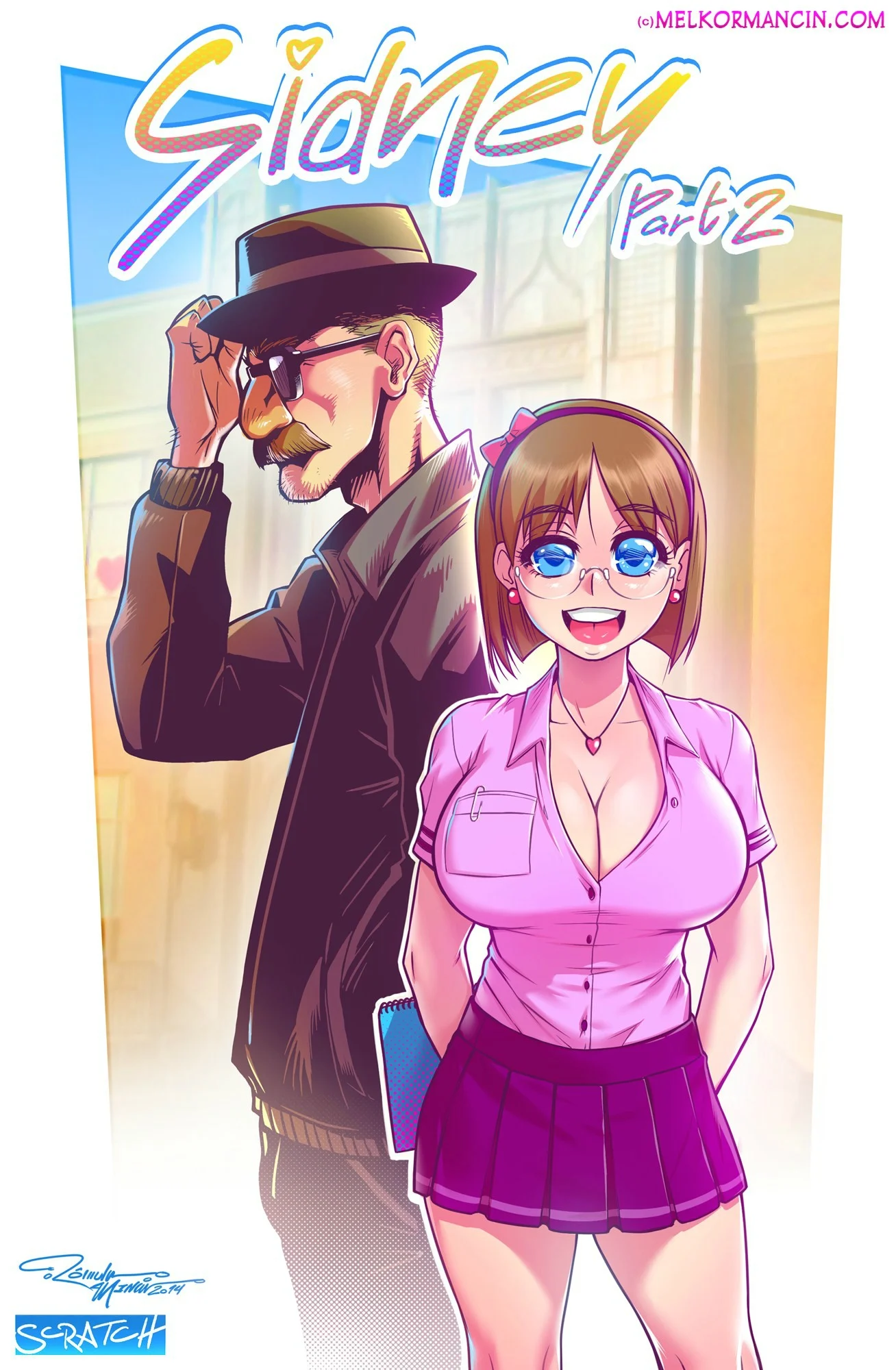 Sidney 2: Cena Quente de Sexo Explícito na Escola - Hentai Brasileiro