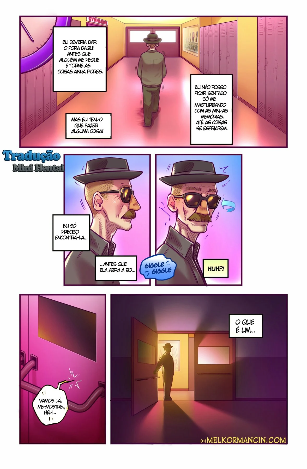 Sidney 2: Cena Quente de Sexo Explícito na Escola - Hentai Brasileiro