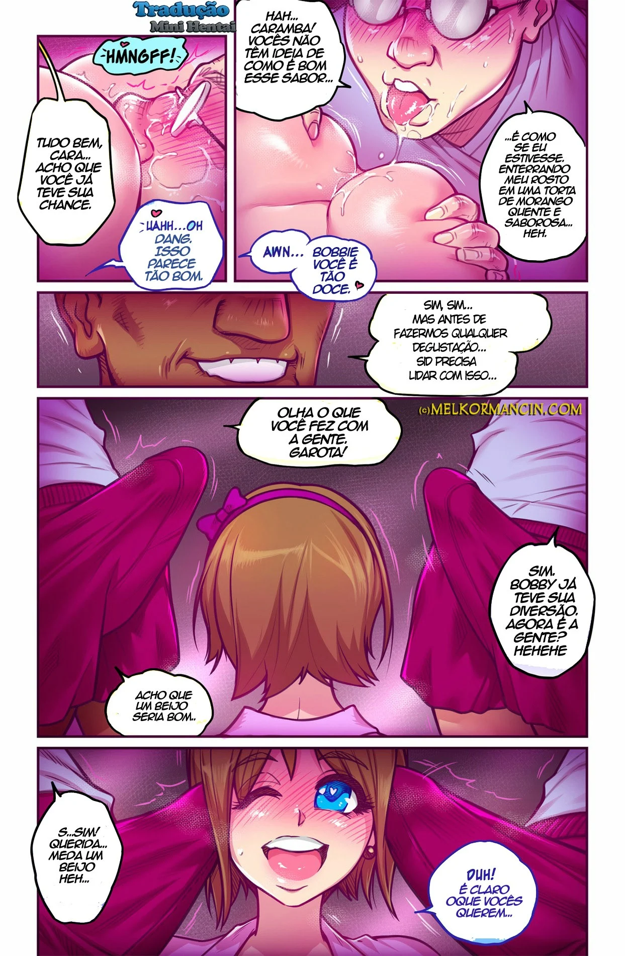 Sidney 2: Cena Quente de Sexo Explícito na Escola - Hentai Brasileiro