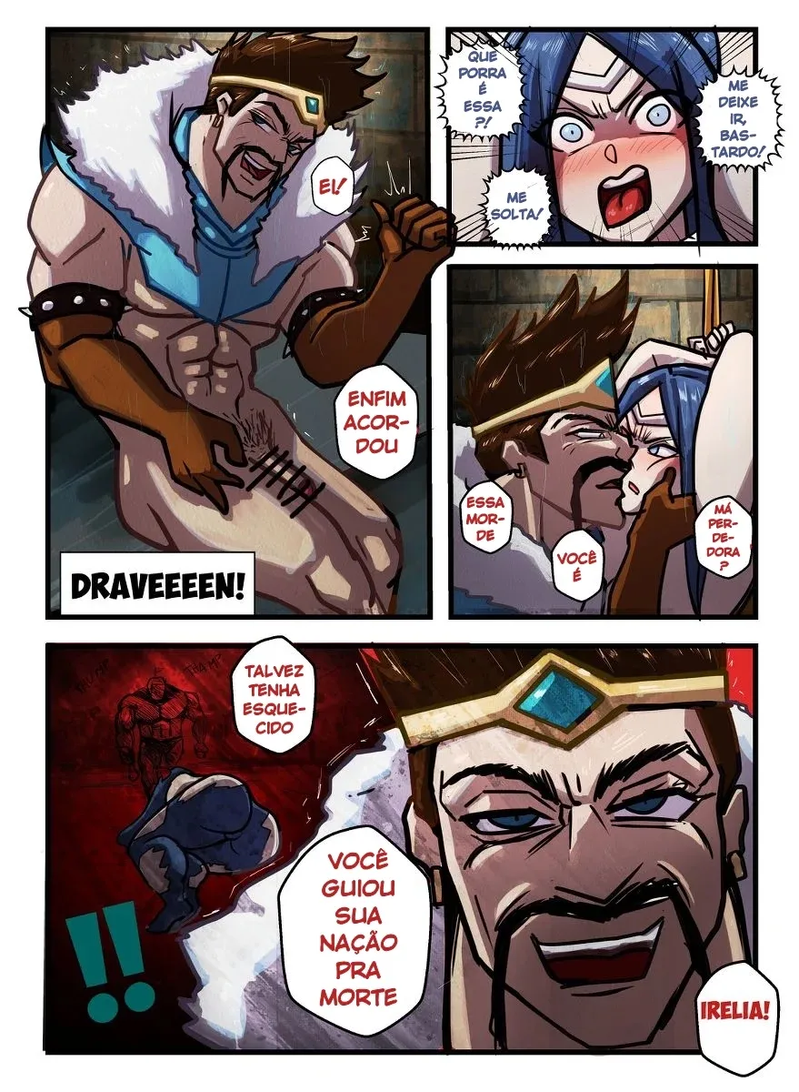 Escrava Sexual de Demônios: Hentai Explícito de League of Legends