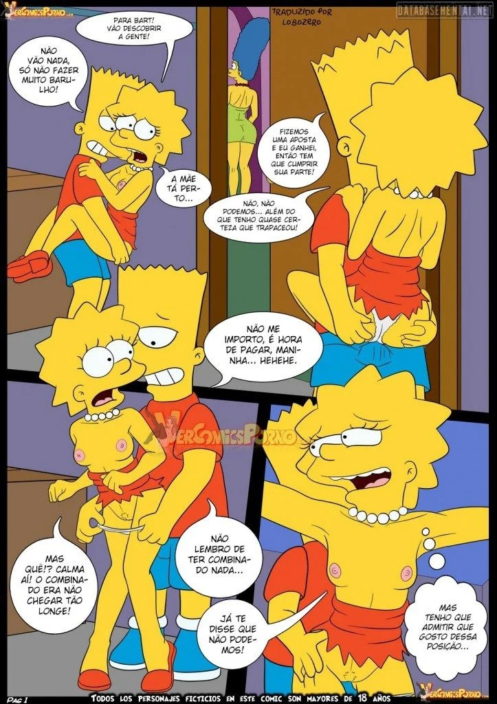 Simpsons e Futurama: Quadrinhos Eróticos Explícitos com Foco em Relações Carnais Simpsons e Futurama: Quadrinhos Eróticos Explícitos com Foco em Relações Carnais