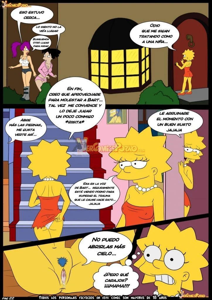 Simpsons e Futurama: Quadrinhos Eróticos Explícitos com Foco em Relações Carnais Simpsons e Futurama: Quadrinhos Eróticos Explícitos com Foco em Relações Carnais