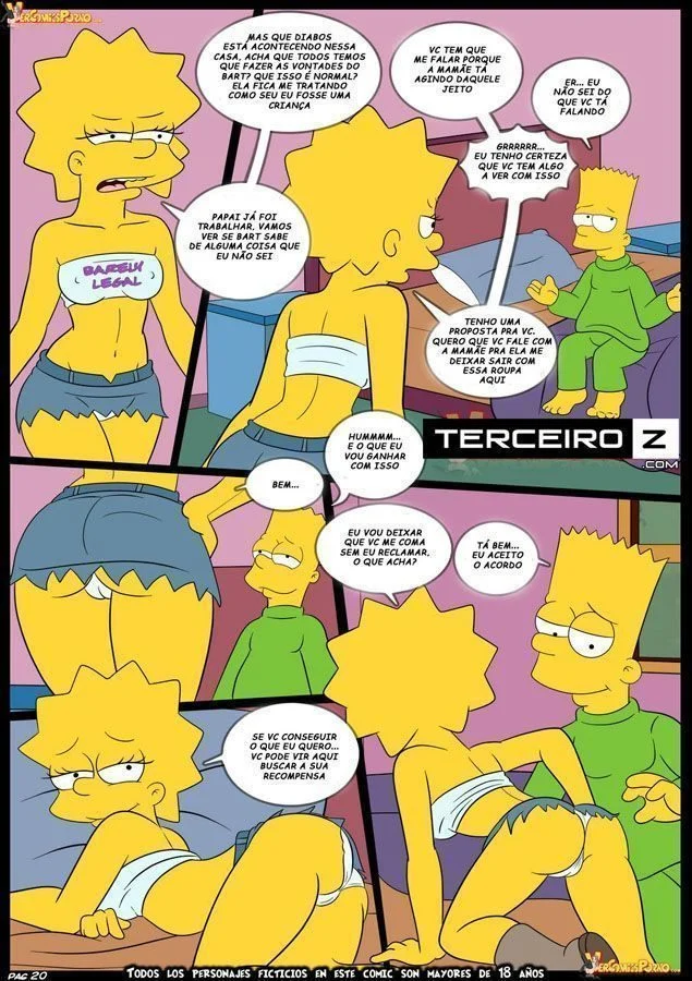 Família Simpson Suruba: Tesão Explícito em Quadrinhos Proibidos Família Simpson Suruba: Tesão Explícito em Quadrinhos Proibidos