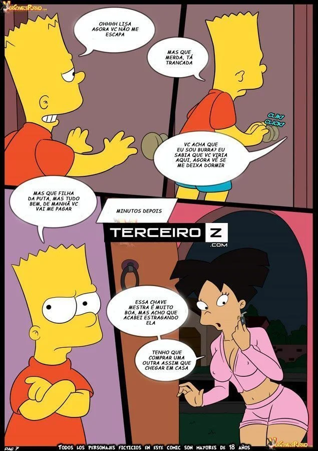 Família Simpson Suruba: Tesão Explícito em Quadrinhos Proibidos Família Simpson Suruba: Tesão Explícito em Quadrinhos Proibidos